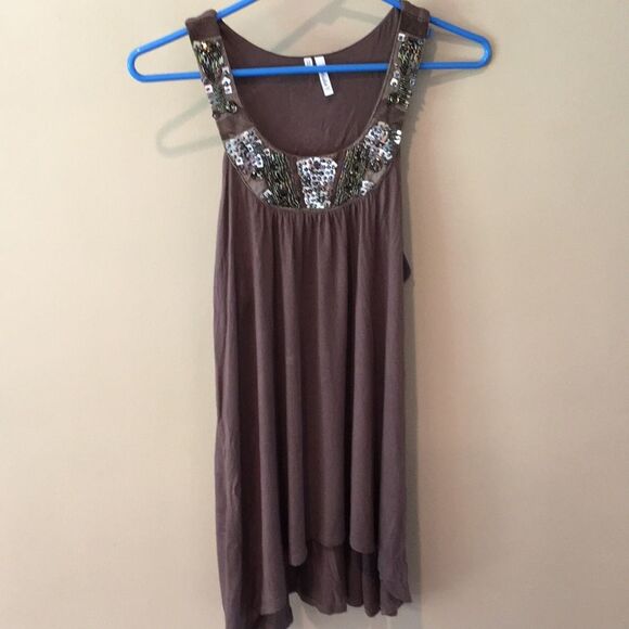 Embellished/beaded Tank Top - Picture 1 of 4
